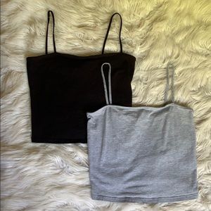 ⭐️3 for 20⭐️ Bundle of 2 H&M Cropped Tank Tops